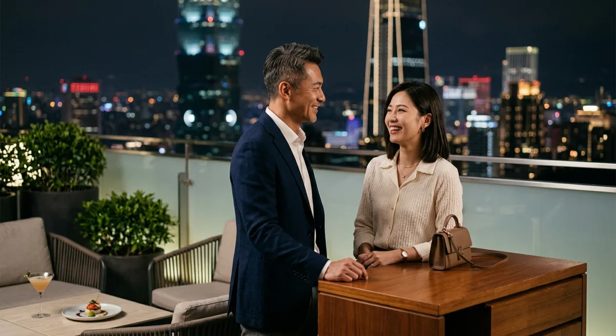 聊天交流情境示意圖